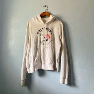 Hollister Hoodie White